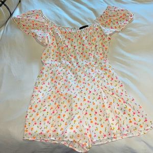 Off shoulder romper from francescas